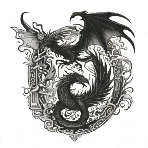 Dragon Et Phoenix Rising