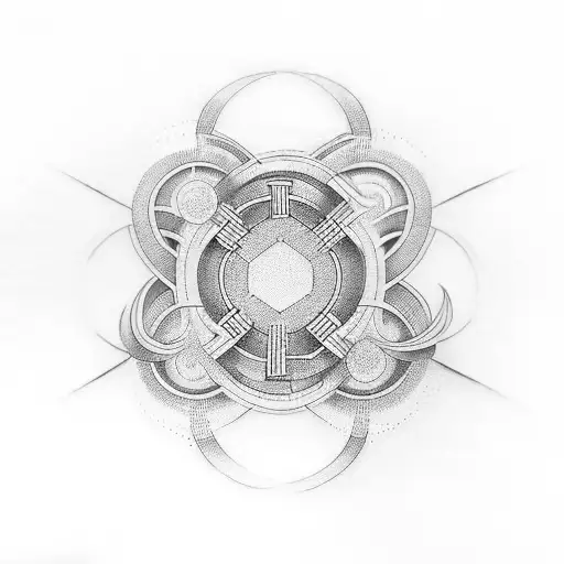 Infinity Symbol With The Names Quinn And Rhys