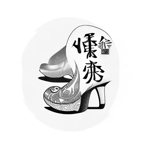 Incorporate A Pedicure Theme With Chinese Symbols