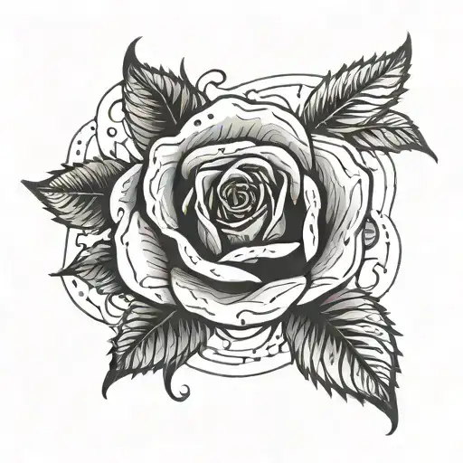 Time Card Money Rose