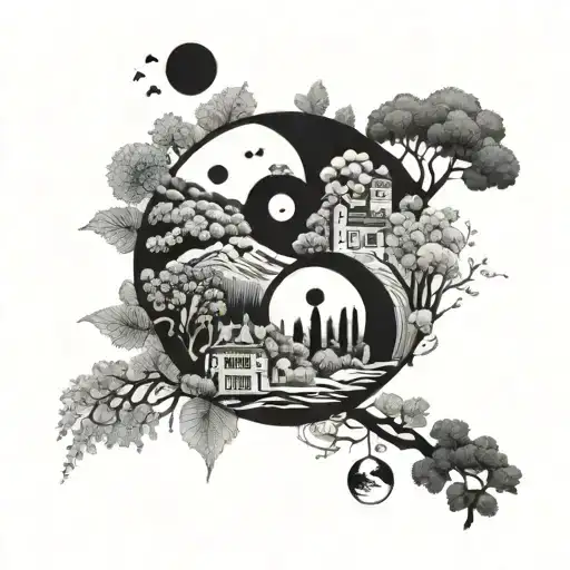 Ying Yang City Nature