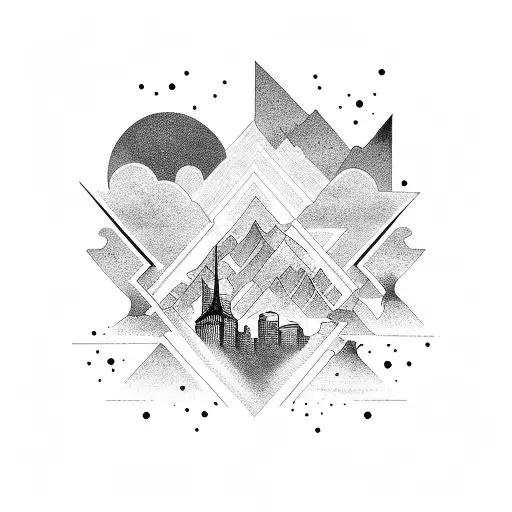 Fine Line Aucklandland Skyline