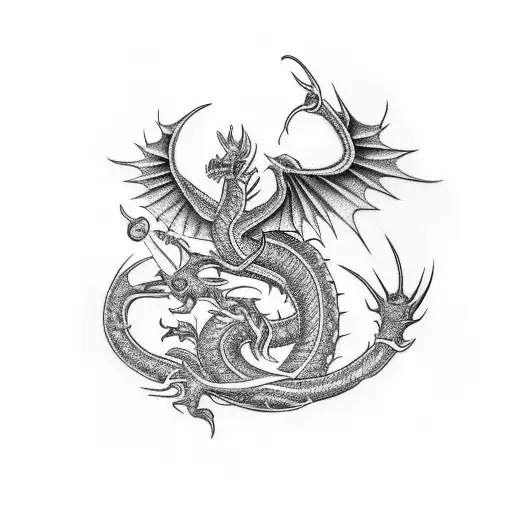 Slifer The Sky Dragon Tribal