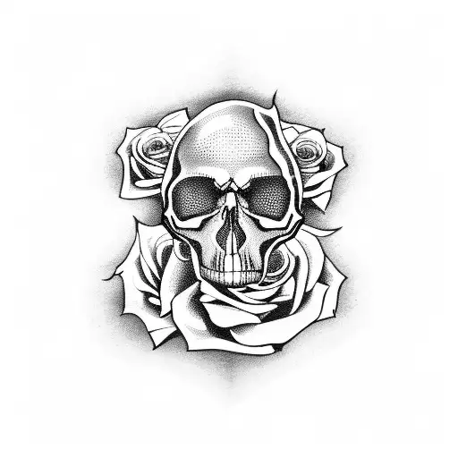 Skull And Roses