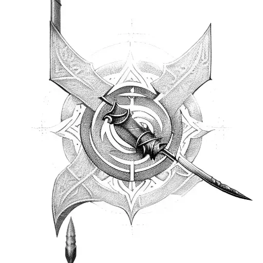 Berserk Symbol And Spear Of Longinus