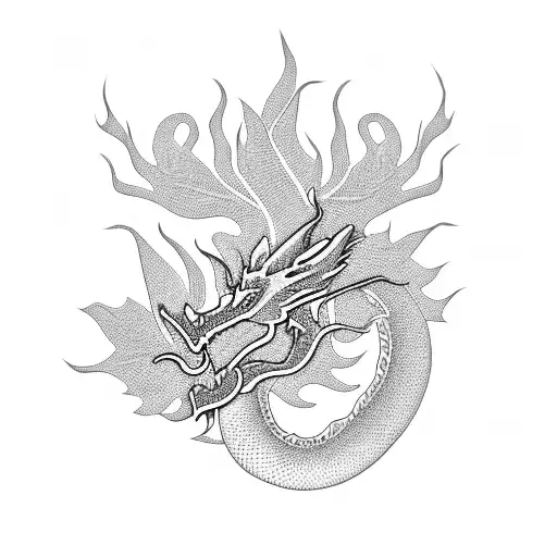 Thai Dragon Breathing Maple Leaves