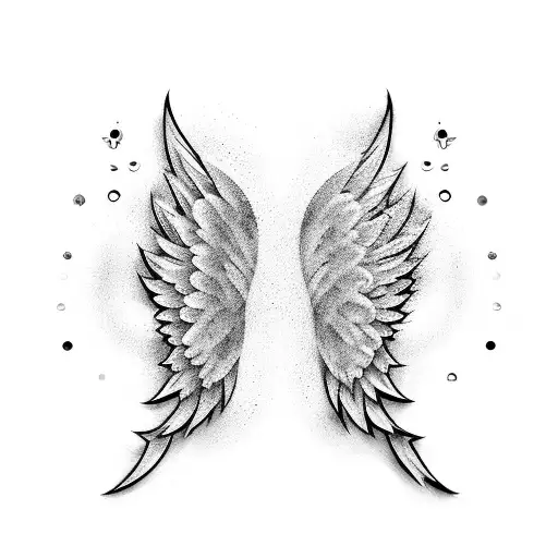 Edm Music With Angel Wings