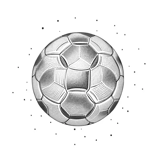 A Soccer Ball Made Out Of Beer Bottles