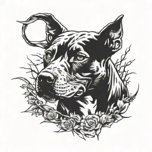 Hunting Fishing Pit Bull