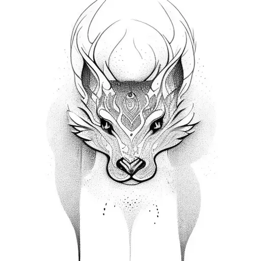 An Enchanting Waterfall With Mystical Creatures