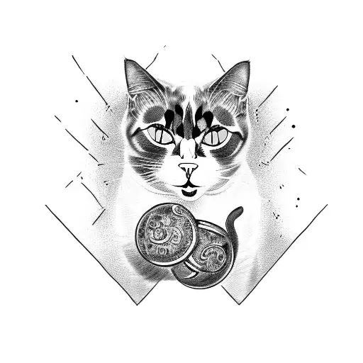 A Cat With Crazy Eyes Jumps Out Of A Chest