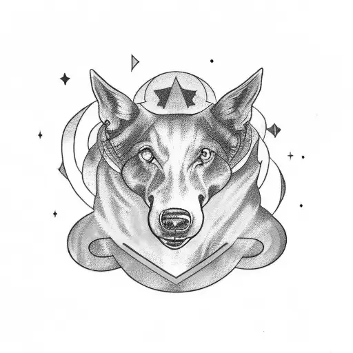 A Vintage Car Driving Through An Aurora Borealis