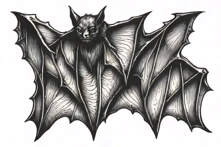 Bat Wings But No Bat