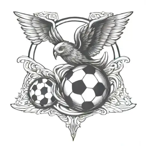 Soccer Ball With Wings