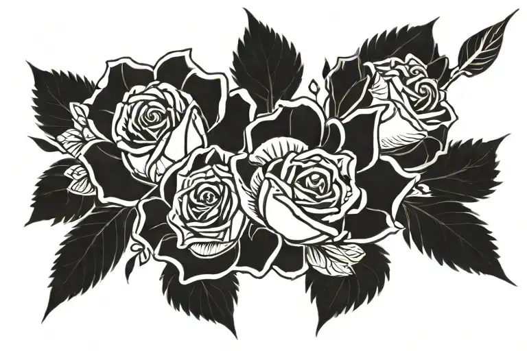 Fine Line Rose With Ix Ix Mmxx