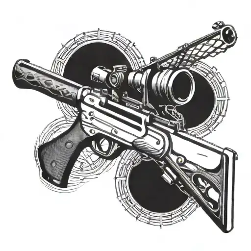 Combine A Hunting Rifle And A Fishing Rod Into A Unique Weapon Design