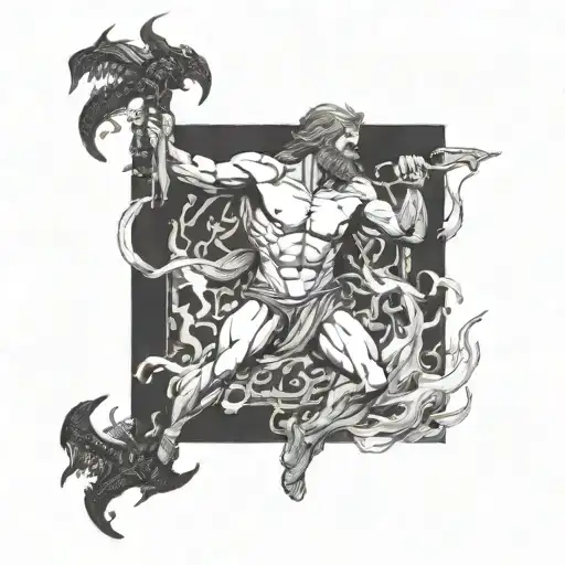 Prometheus Bringing Fire To Mankind