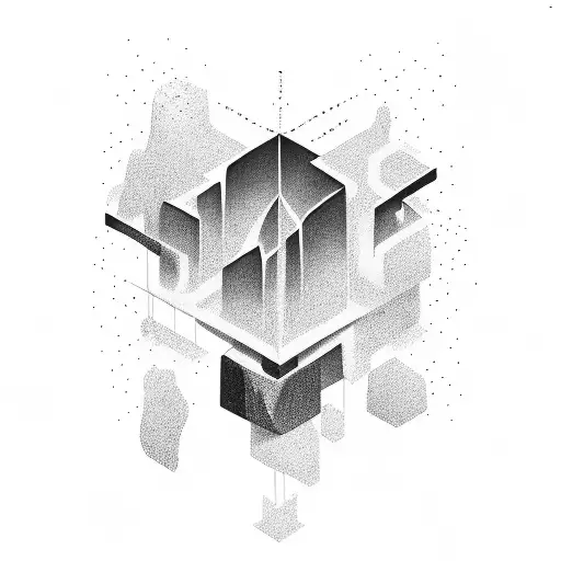 Waterfall In Rectangle