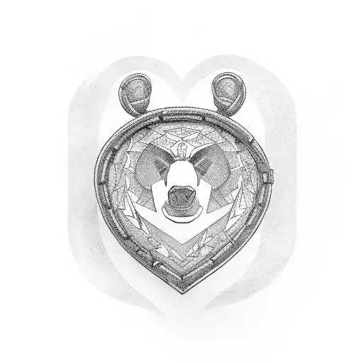 Bear Trap Hearth Shaped