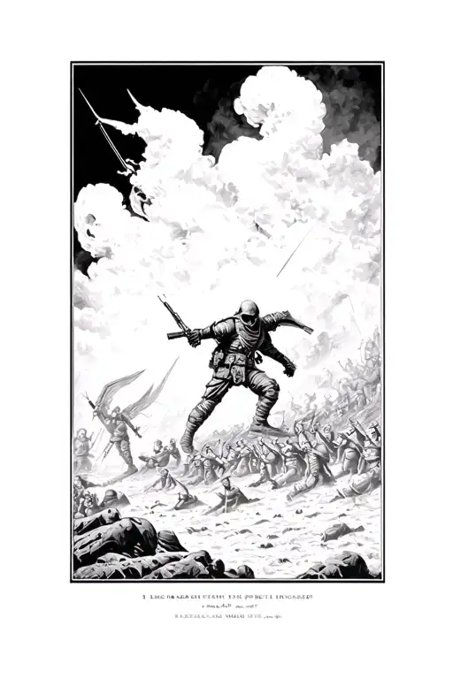 Battle Scene Us Special Forces Grim Reaper