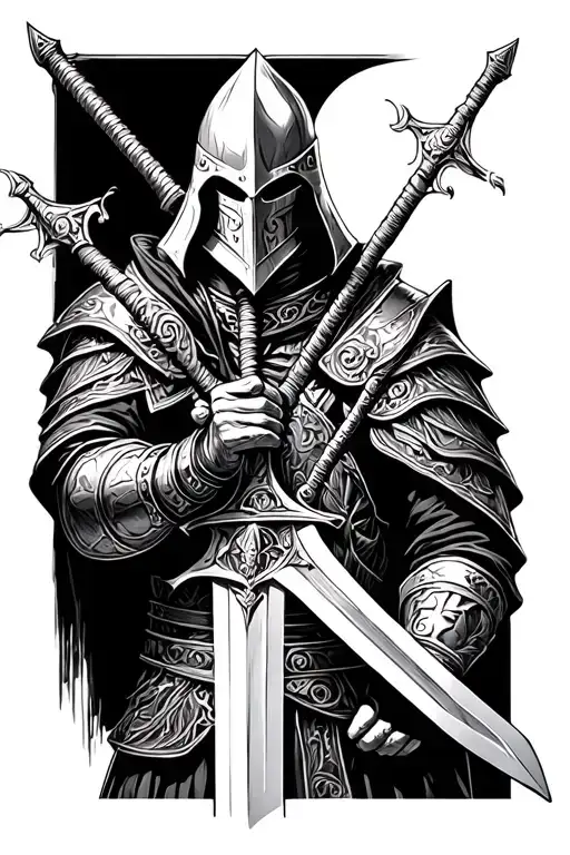 Knight With Sword