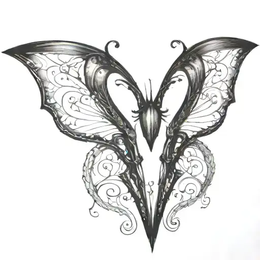 Gothic Feminine Sternum