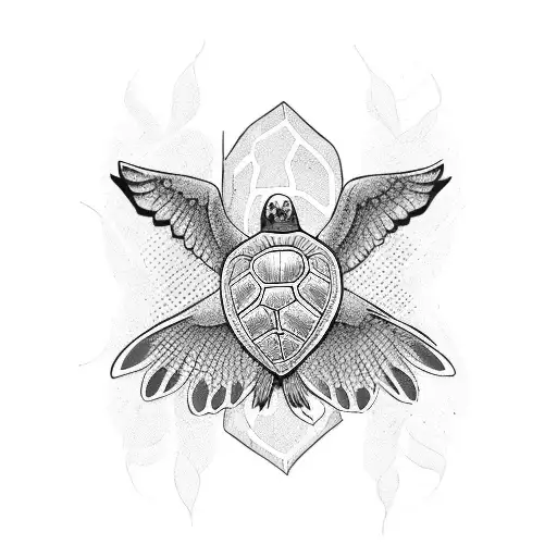 A Turtle And A Raven