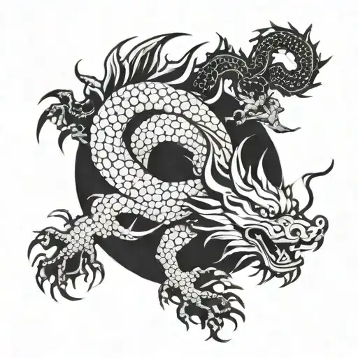Chinese Simple Dragon