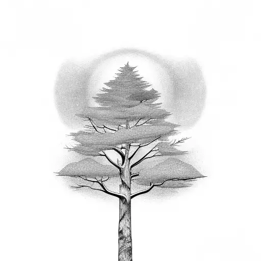 Sparse Forest Lanscapse