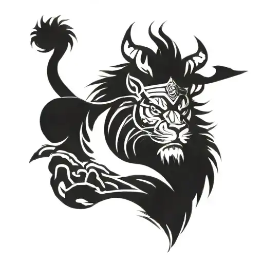Samurai Lion Crown