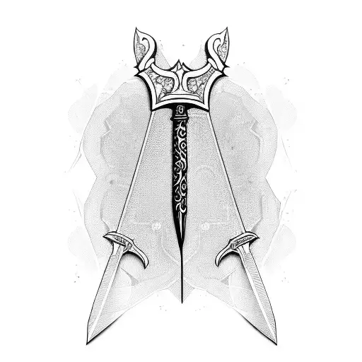 Sword Wrapped In Cloth