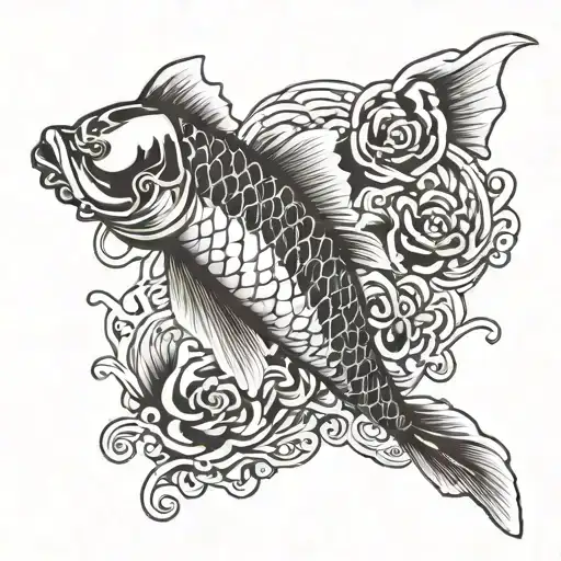 Japanese Koi Fish
