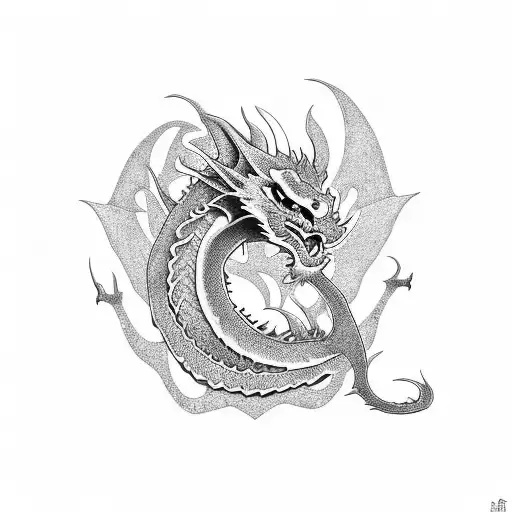 Kpop-inspired Dragon