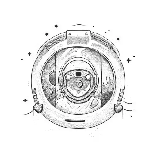 Astronaut And Wave Chest