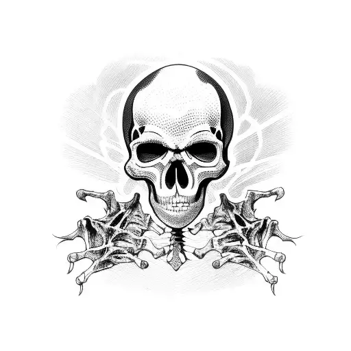 Skeleton Reaching For The Sun