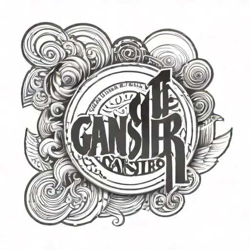 Gangster Lettering