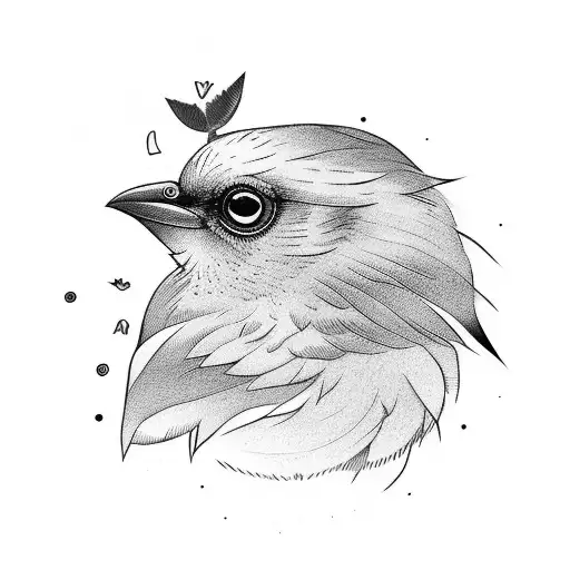 A Bird With A Girl's Head