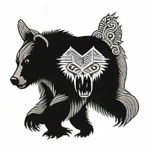 Grizzly Bear Running