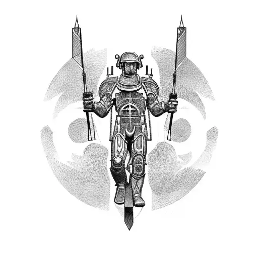 Atlas Titan And Sagittarius Hunter