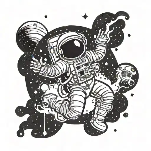 Cute Space Man