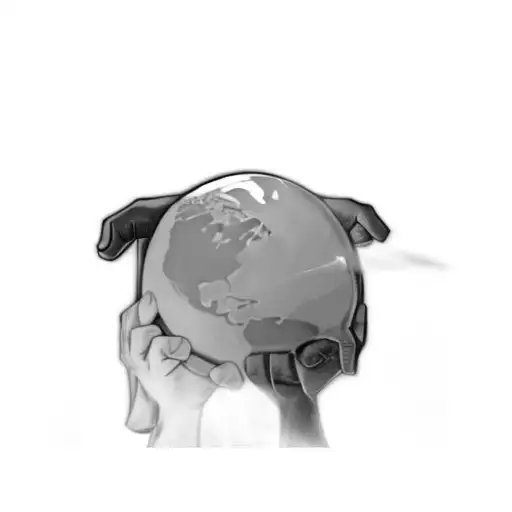 A Hand Holding A Globe