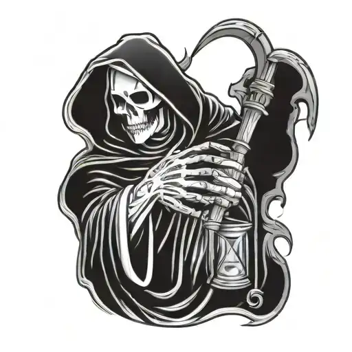 Grim Reaper Holding