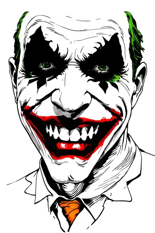 Joker Happy Face Made