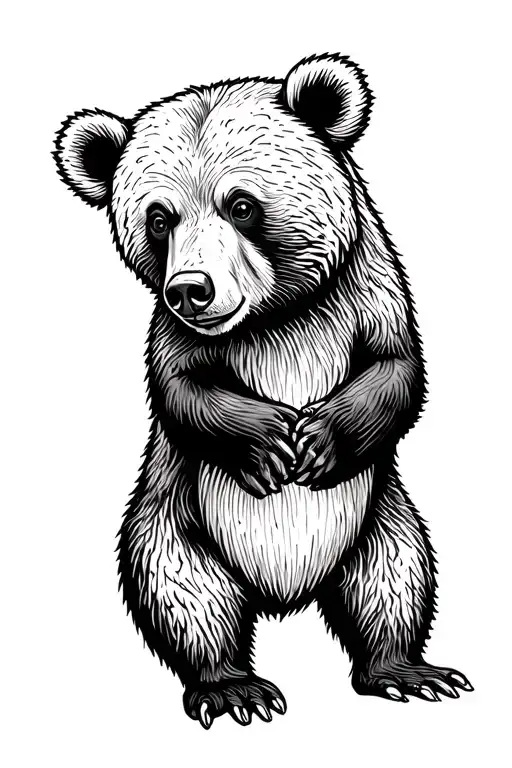 Bear That Represents Growth