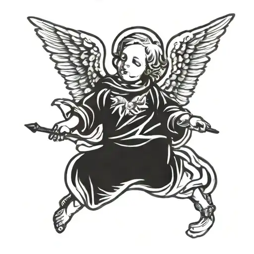 Combine A Meme With A Medieval Baby Angel