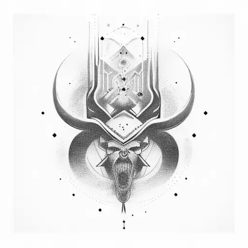 Abstract Representation Of The Unconscious Mind