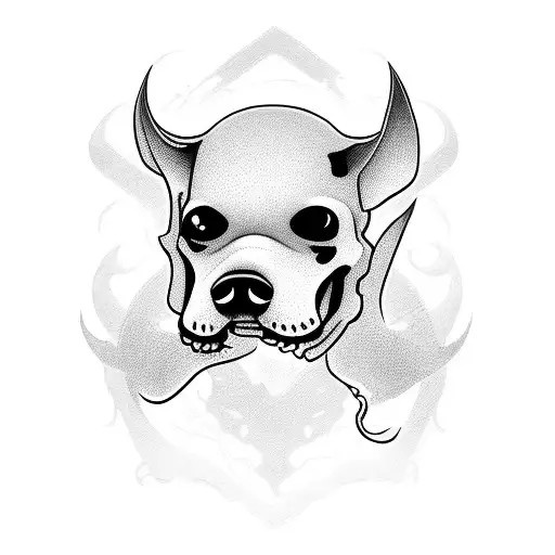 Grim Reaper Dog Gothic