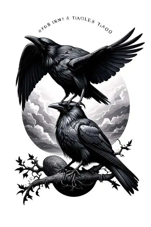 Sky And Raven