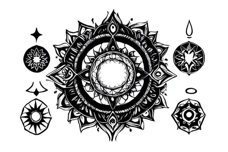 Chakra Symbols Forming