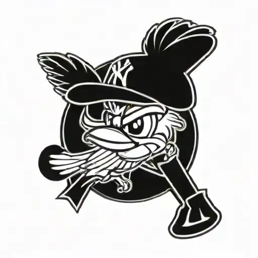 Tweety Bird Yankees Baseball Jersey